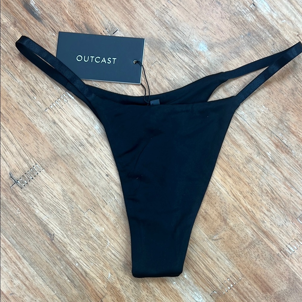 OUTCAST Black Women's Panties NWT